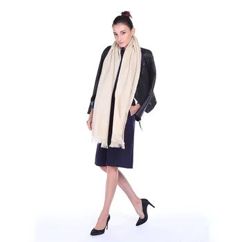 

Women Shawl Fashion Scarf Autumn Winter Generous Brand New Fashion Cotton Pure Tassel Lady Shawl