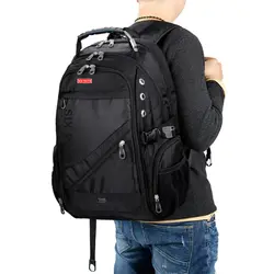 2019 горячая распродажа мужская дорожная сумка мужской рюкзак Swiss сумки из полиэстера водонепроницаемый Противоугонный рюкзак рюкзаки для