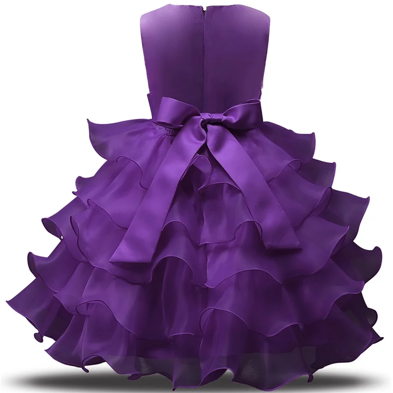 vestido infantil para roupas de festa para bebês batizado