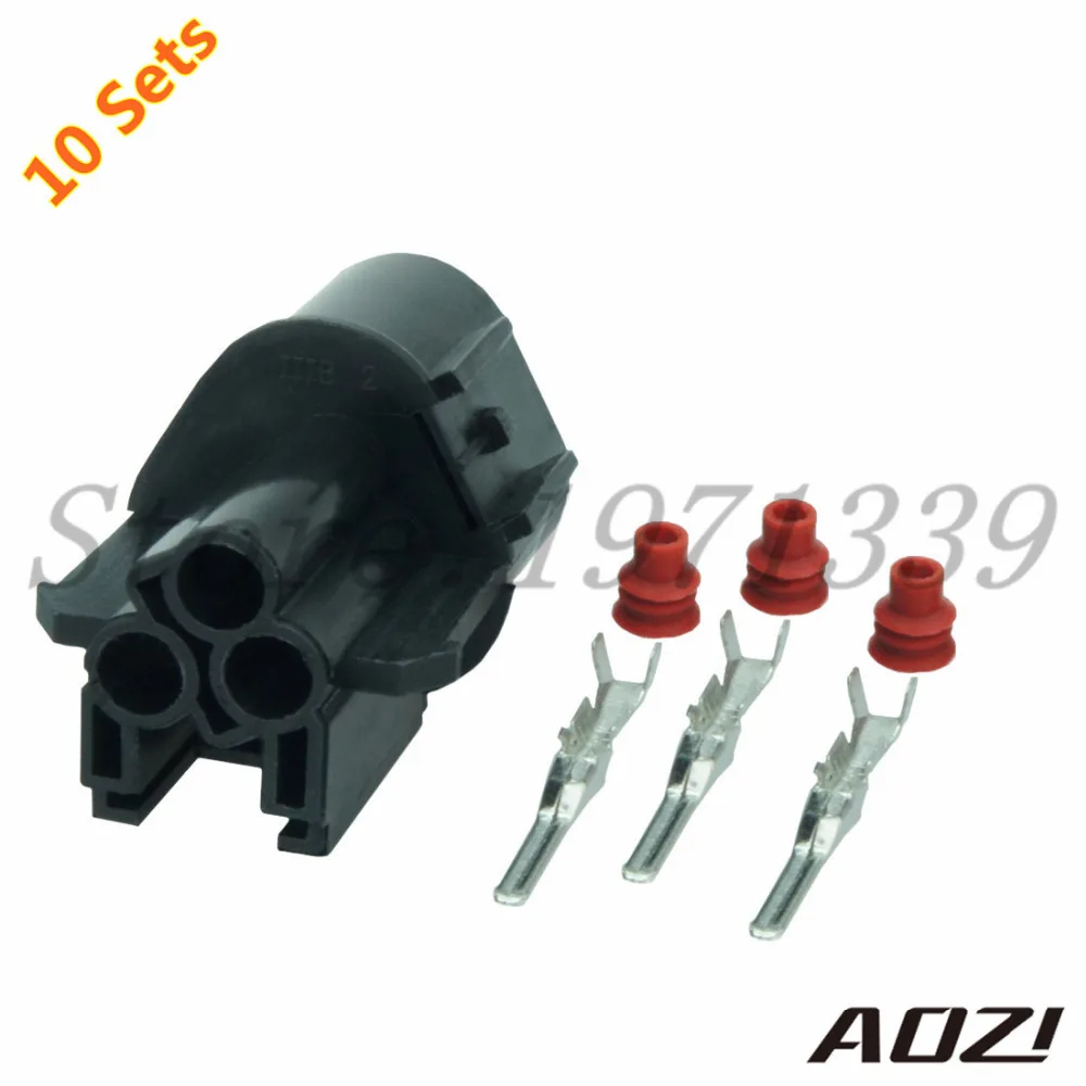 PB621 03020 Plastic Connector 3 Pins New Auto Wire Harness Connectors