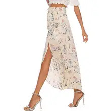 Летняя Цыганская длинная юбка Джерси облегающая женская повседневная юбка Женская Макси Юбка Saia Jupe женские юбки Mujer Moda faldas CD