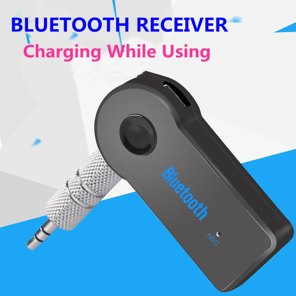 

VIKEFON Bluetooth Receiver Audio Wireless AUX 3.5mm Jack Bluetooth Adapter MP3 Car Transmitter Auto Music Receiver Headphone