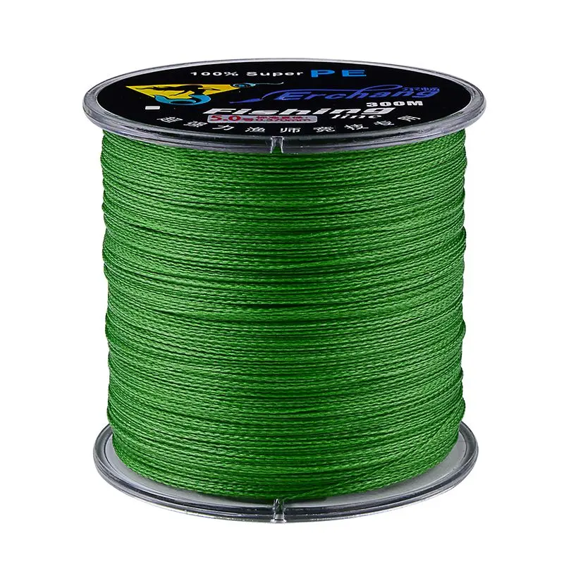 Erchang Lake Sea Fishing 300m Braided Fishing Line Superpower 10 20 30 40 60 LB Multifilament PE Fishing Lines - Цвет: 1