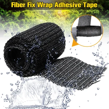 

Home DIY Fiber Fix Wrap Adhesive Tape Sealers Black Strong Adhesive Household Repair Tools For Repairing Pipeline Table Foot