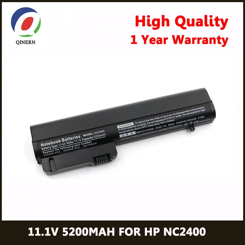 11 1 V 5200 MAh 6 ячеек Аккумулятор для ноутбука hp 2533 t EliteBook 2530 p 2540 COMPAQ 2400 2510 nc2400