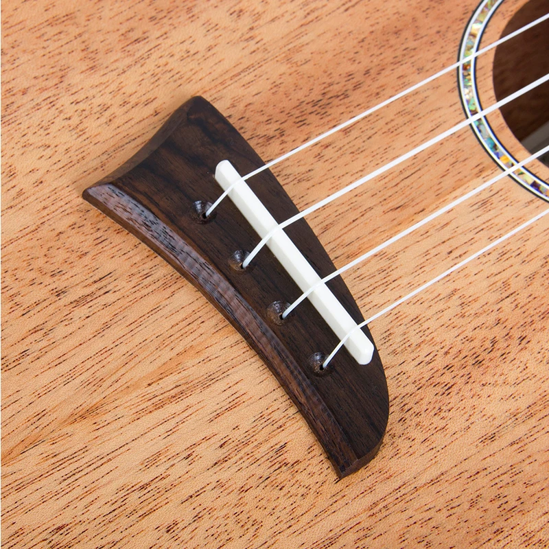 Kmise твердое красное дерево Гавайские гитары укулеле концертный Ukelele 23 дюймов 18 ладов палисандр гриф 4 струны Гавайские гитары с Gig Bag тюнер