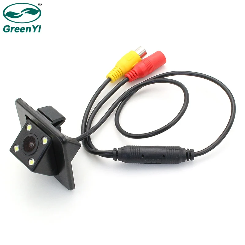GreenYi 4LED камера заднего вида ночного видения для Kia K3 K3S Cerato Forte 2014 2015