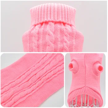 Pet Dog Cat Clothing Winter Autumn Warm Cat Knitted Sweater Jumper Puppy Pug Coat Clothes