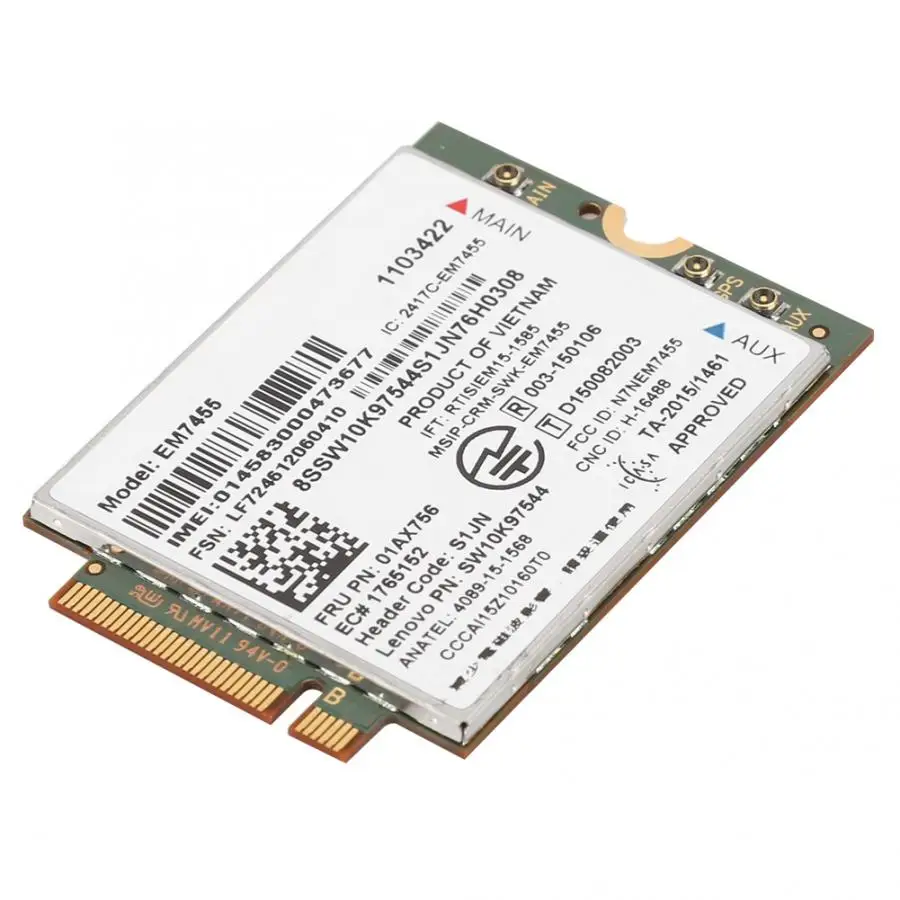 Модуль 4G LTE для ноутбука ThinkPad T460 T460p T460s UMTS/HSDPA/HSPA + сетевая карта|Сетевые карты| |