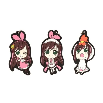

Kizuna AI Anime A.I.Channel Vitual Youtuber Rubber Strap Keychain