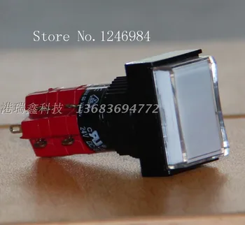 

[SA]D16LAT1-2AB Taiwan Progressive Alliance Dual interlocking rectangular white button switch normally open normally closed DECA