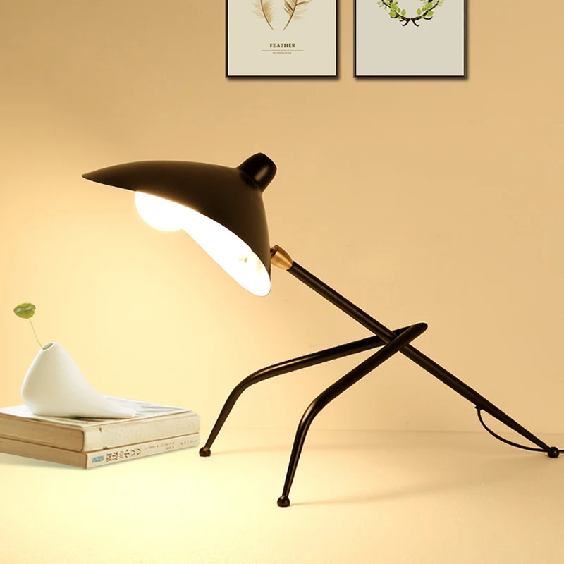 

Personalized creative desk lamp can be multi-angle rotating table lamp Office study for decoration reading work free shipping