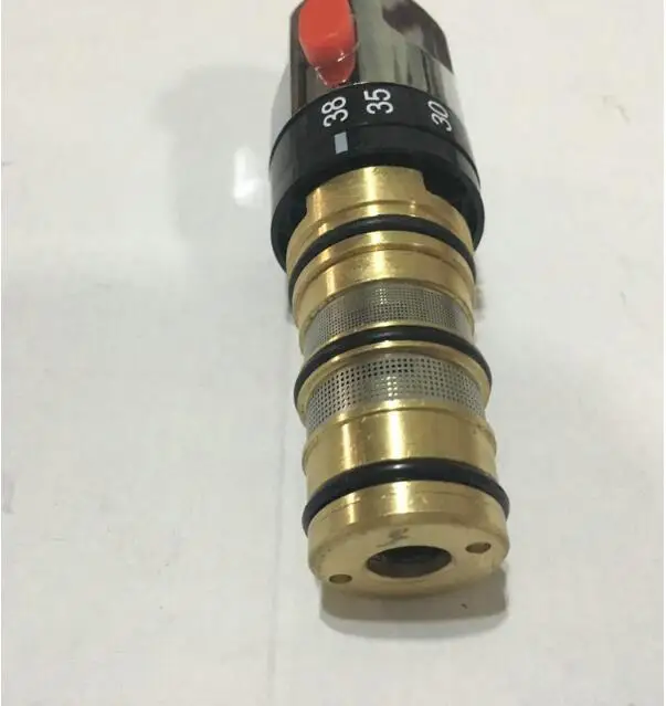 high quality third generation SMA memory brass thermostat faucet cartridge with five years guarantee