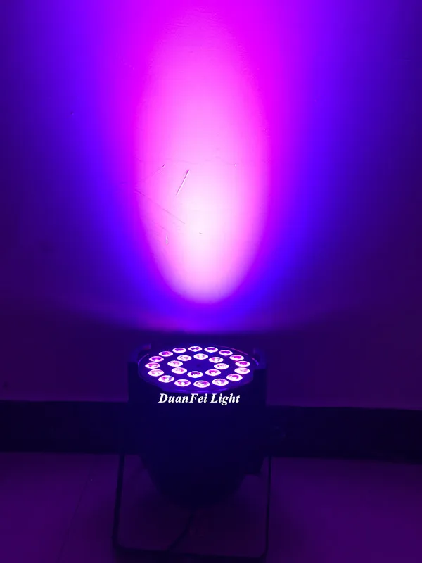 24x18W led par can 6in1-8