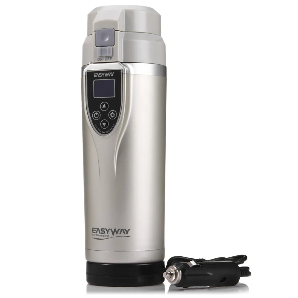 Portable Original New Car Auto Heating Cup Adjustable Temperature Car Boiling Mug Electric Kettle Boiling Vehicle Thermos 350ML3