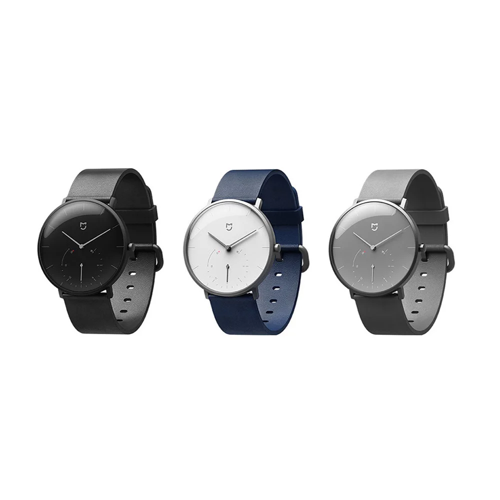  Original Xiaomi Mijia Quartz Watches Waterproof Double Dial with Alarm Sport Sensor BLE4.0 Wireless