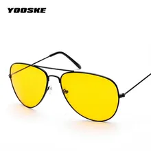 Yooske Винтаж очки Защита от солнца Очки классический мужской Для мужчин Для женщин Брендовая Дизайнерская обувь Ночное видение Защита от солнца очки ретро UV400 оттенки очки