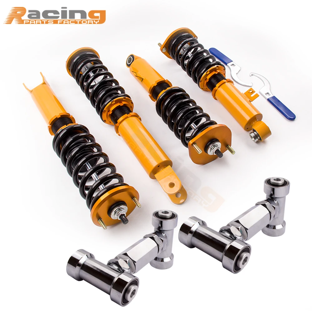 

For Nissan 300ZX Fairlady Z Z32 Coilover Shock Absorber Coil Spring Strut Front upper camber arm Coilovers Suspension Dampering