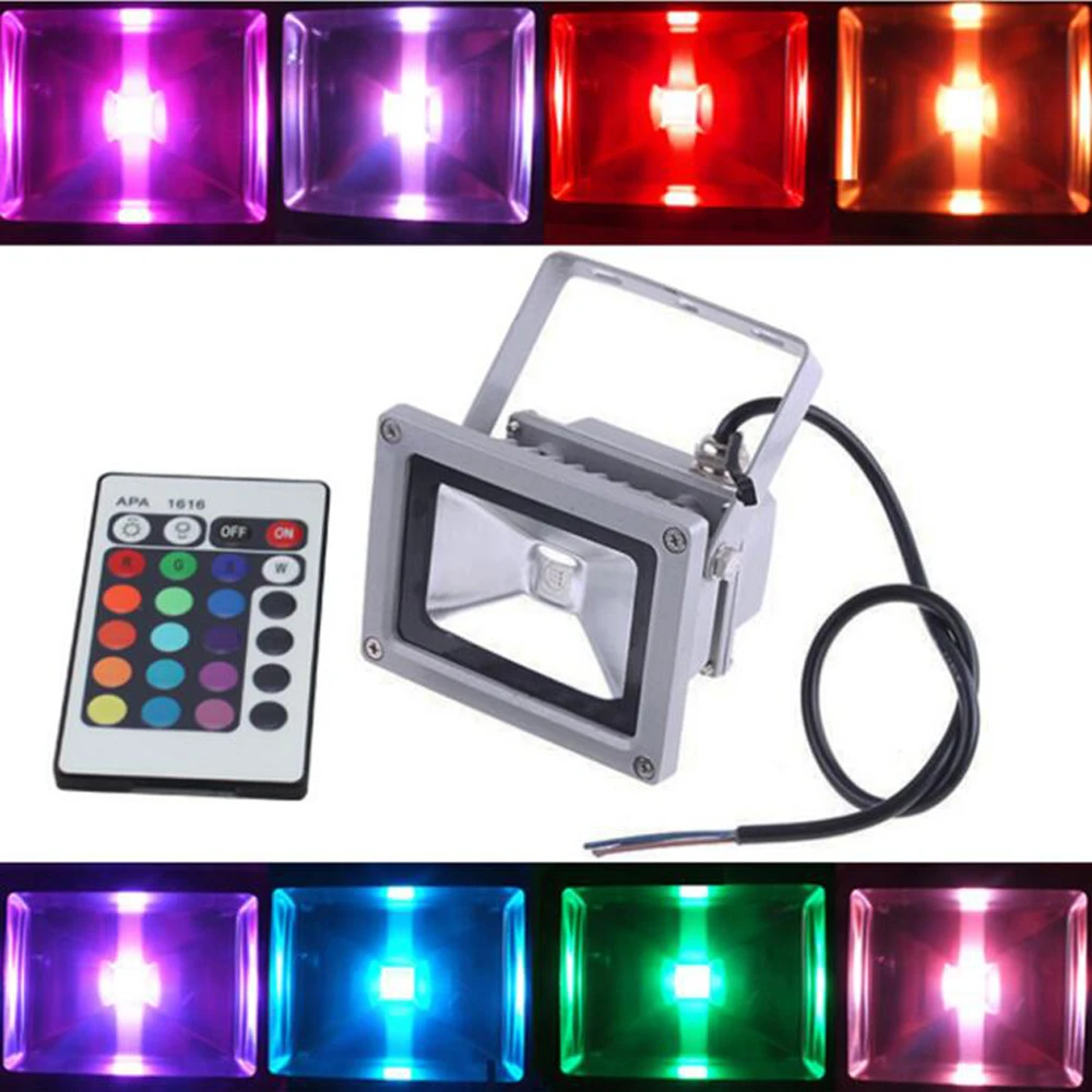 Buy RGB COB led floodlights 10W 20W 30W 50W Waterproof