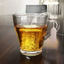 Креативный силиконовый ситечко для заварки чая с черепом, фильтр для трав, диффузор для специй, многоразовые стаканы для Хэллоуина, аксессуары