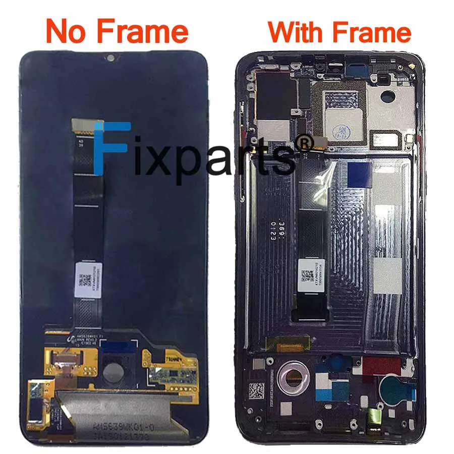 AMOLED For Xiaomi Mi 9 LCD Display Touch Screen Digitizer Assembly Replacement  Parts 6.39 For Xiaomi Mi9 Mi 9 SE LCD