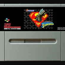 16 бит игры* гибель и Возвращение Супермена(PAL Европейская версия