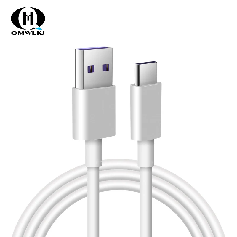 

5A USB Type C Cable For Huawei P20 Lite Honor 10 9 Pro Fast Charging Data Cord Phone Charger Samsung S9 Redmi Note 7