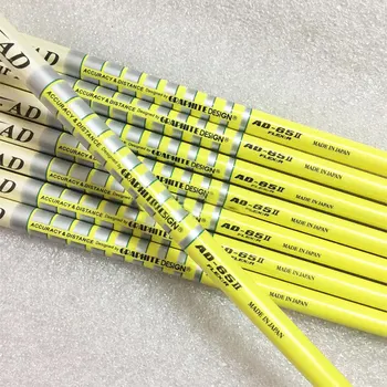 

Golf shaft Tour AD 65II mens Golf wood shaft 8pcs/lot yellow Golf irons shaft R S flex 0.335 or 0.350 tip size Graphite shaft
