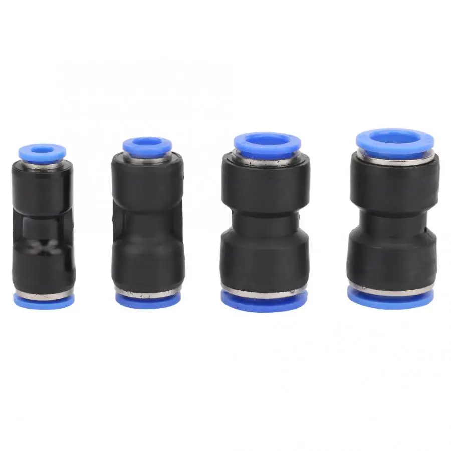 

5pcs Pneumatic Reducer Reducing Fitting Hose Tube Push In Connector pipe fittings Quick couplings