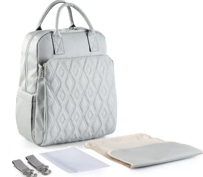 Модная многофункциональная сумка для мам, подгузник для мам, большой емкости, водонепроницаемый рюкзак для путешествий, рюкзак для мам, дизайнерский рюкзак для коляски - Цвет: 1
