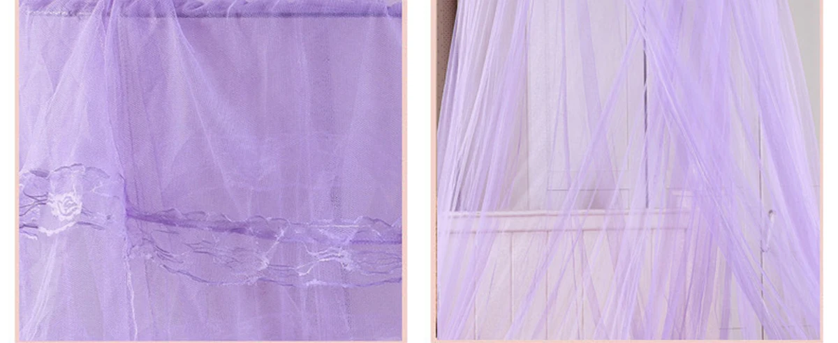 Элегантный висящий купол сеть от комаров для лета полиэстер сетка Ткань Домашний текстиль сыпучих аксессуаров поставки продуктов