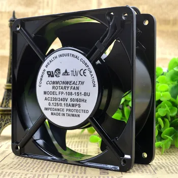 

1PCS 220V/240V FP-108-1 S1BU 0.125A/0.1A 120X120X38MM