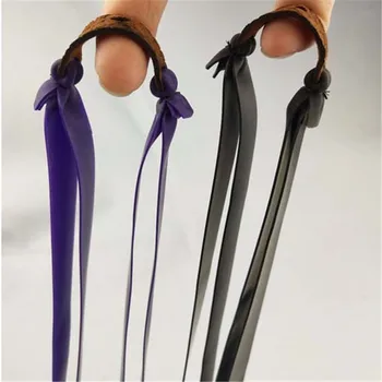 

Outdoor Slingshots Double layer Flat Rubber Band Thicknes Catapult Natural Latex Flat Elastic Resilient for Shooting