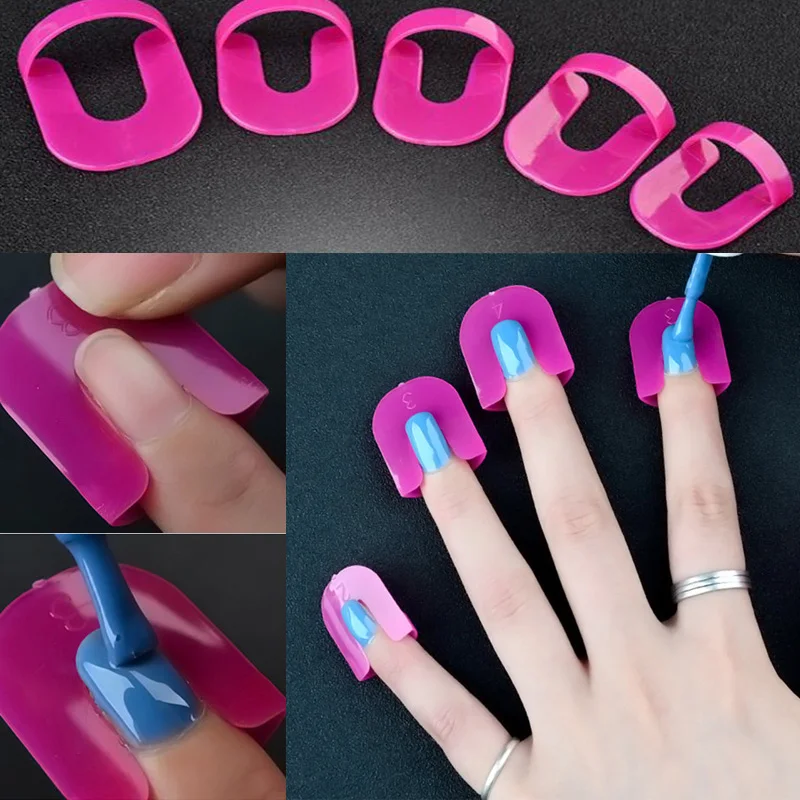 Swagpick-26-Pcs-set-10-Size-Manicure-Tool-Nail-Gel-Model-Clip-Nail-Polish-Glue-Overflow