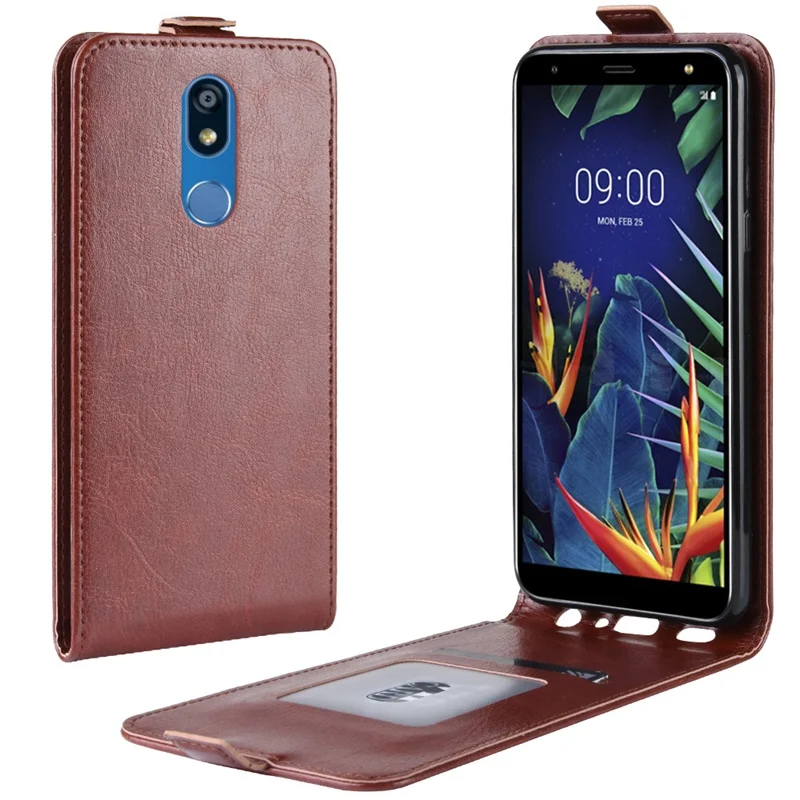 Роскошный флип кейс для LG K40 чехол кожаный задней панели K 40 LGK40 чехлы телефонов