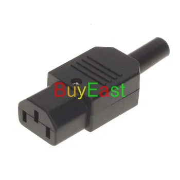 

2 x IEC-60320 C15 female Receptacle Power Cord Connector Rewireable Plug