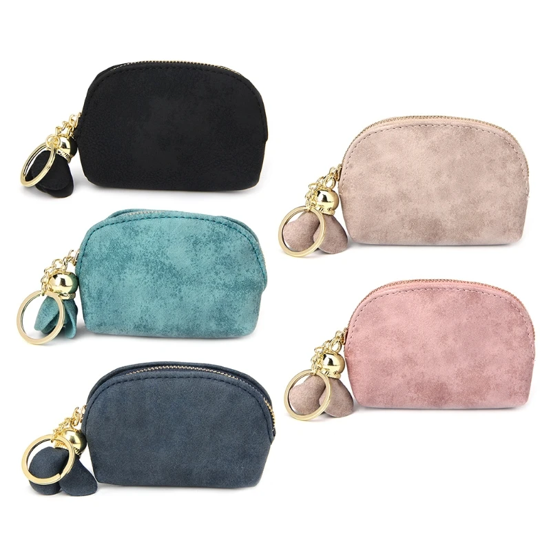 

THINKTHENDO Fashion Women Girls Cute Mini Wallet Card Key Holder Zip Coin Purse Clutch Bag