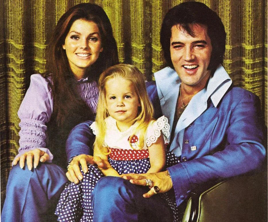 Elvis Presley Family Portrait Music Fans Decoration Hand Painted By