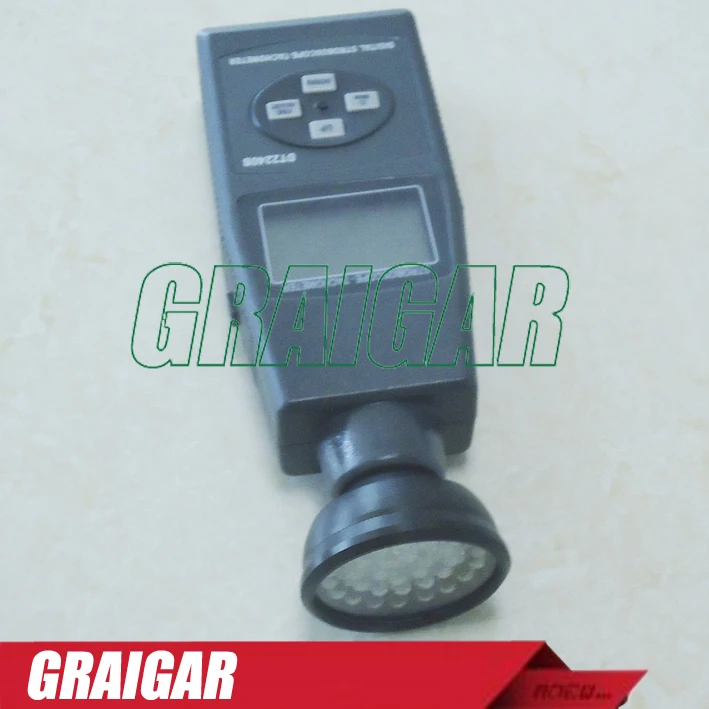 DT2240B Digital Stroboscope Tachometer 6039,999RPMin Speed Measuring