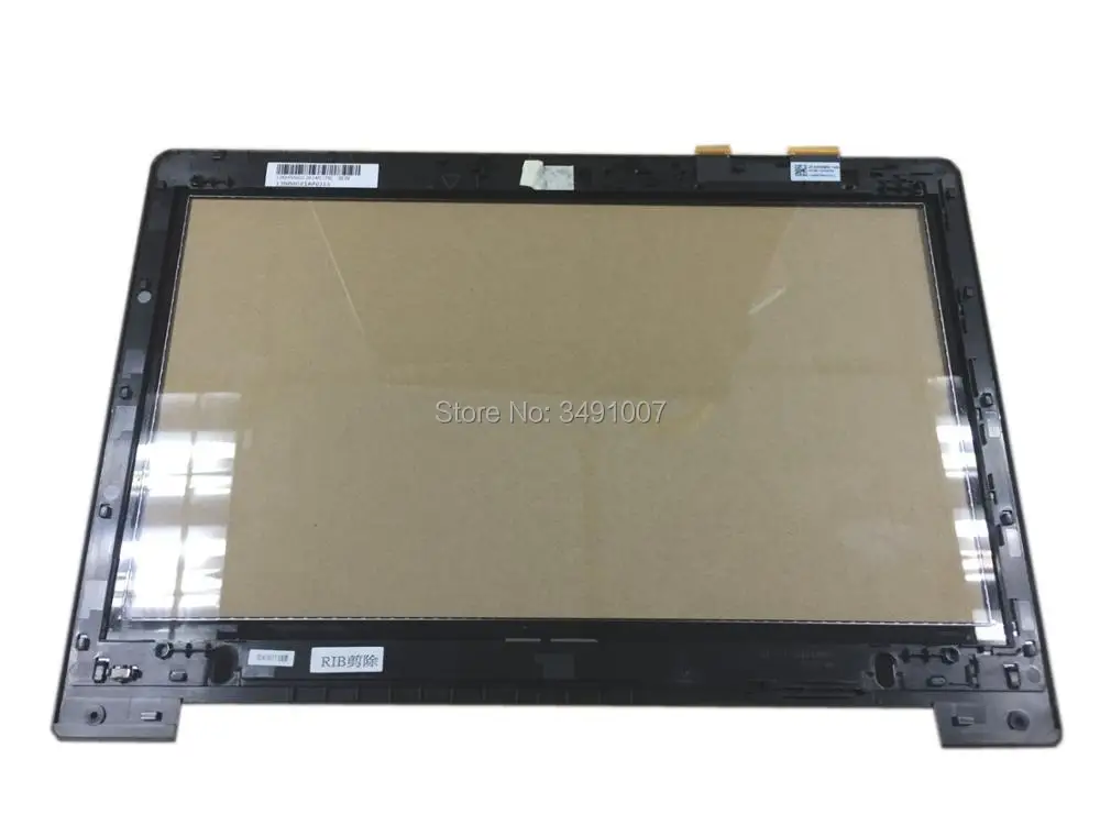 For ASUS VivoBook S300 S300C S300CA Touch Screen Digitizer Glass With Frame