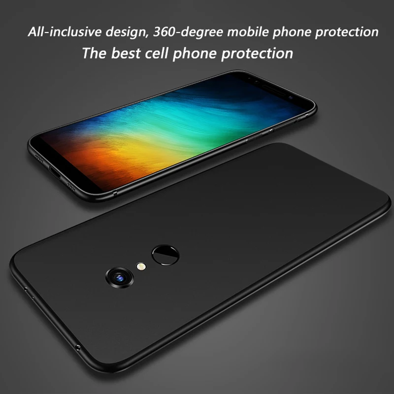 Soft case For Xiaomi Redmi 5 Plus Case TPU Silicon Fitted Matte All inclusive Protector Back Cover Case For Xiaomi Redmi 5 Case