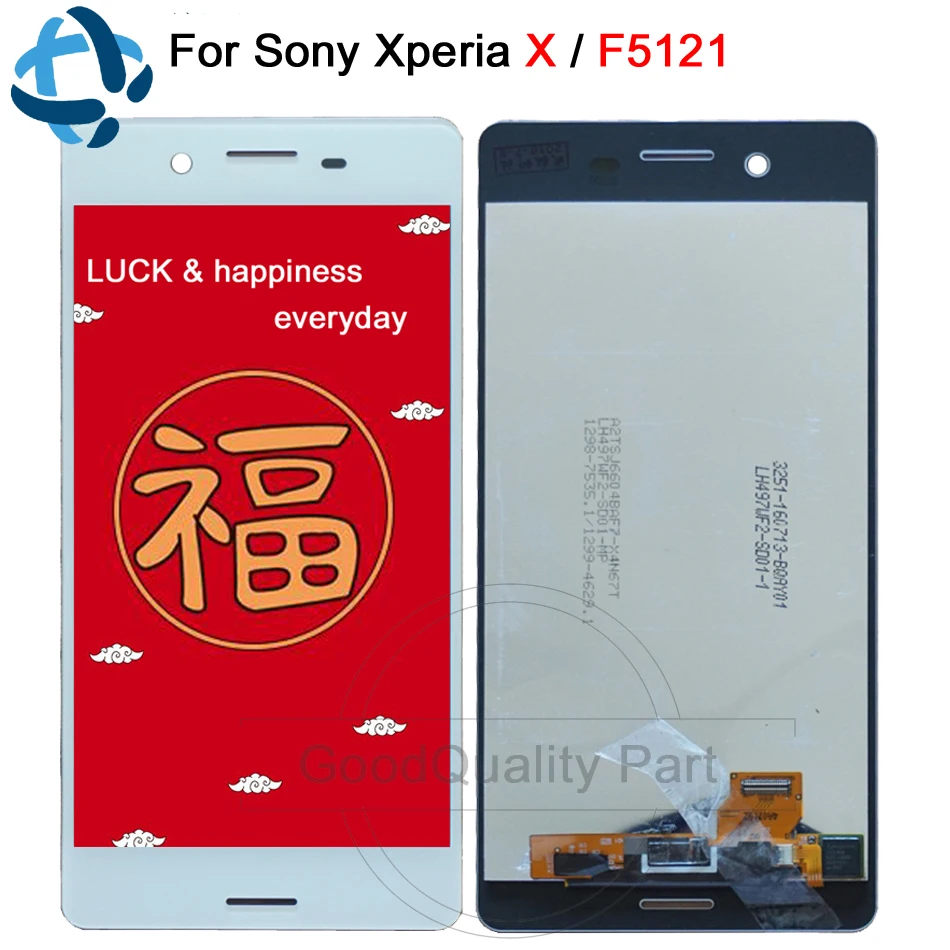 

5.0 inch Display For Sony Xperia X LCD Touch Screen Digitizer Assembly replacement F5121 F5122 F8131 F8132 For Sony Xperia X LCD