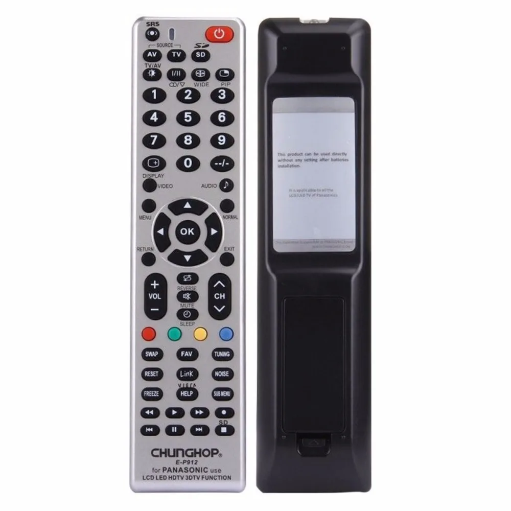 1 PC Universal Remote Control E P912 For Panasonic Use LCD LED HDTV