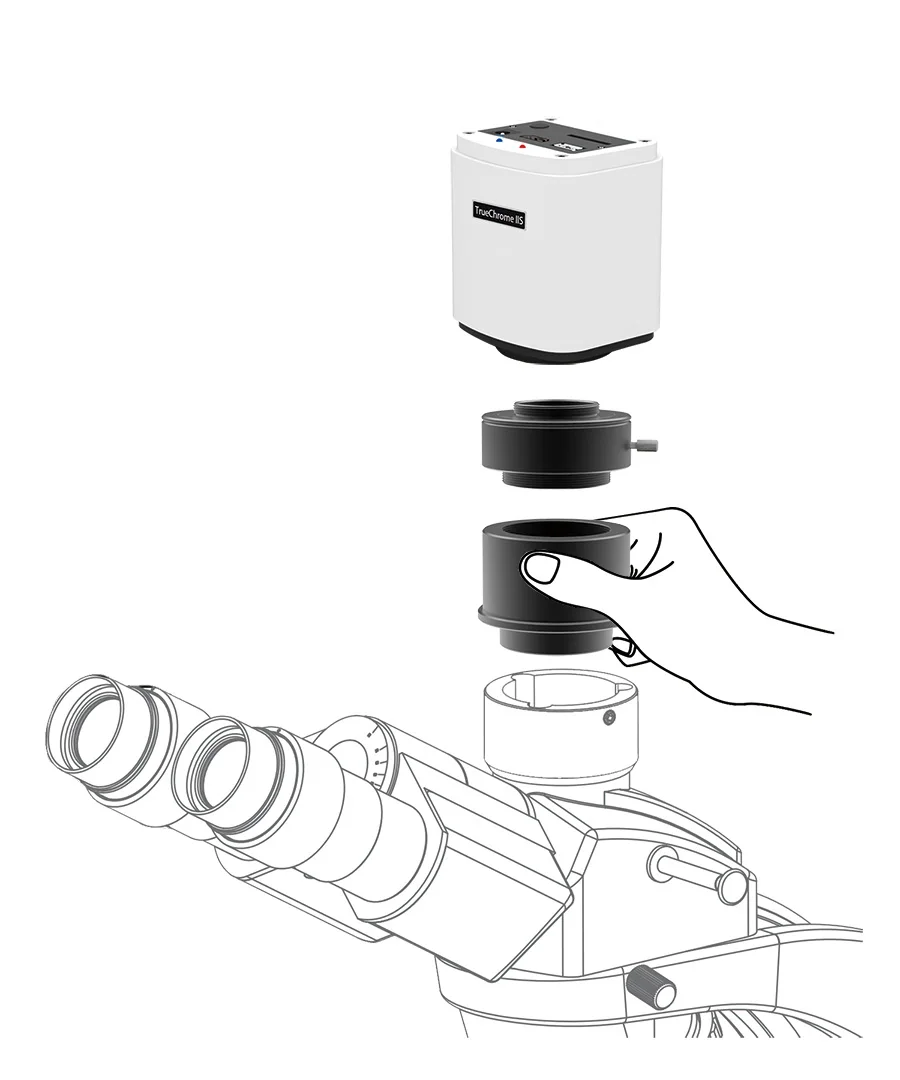 AMDSP 0.5X Exfocus адаптер для микроскоп Zeiss