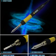 Новое поступление 60 Вт паяльник тепловой паяльник s Стенд сварочный Электрический инструмент Железный наконечник A-BF GS60D 220 в 60 Вт