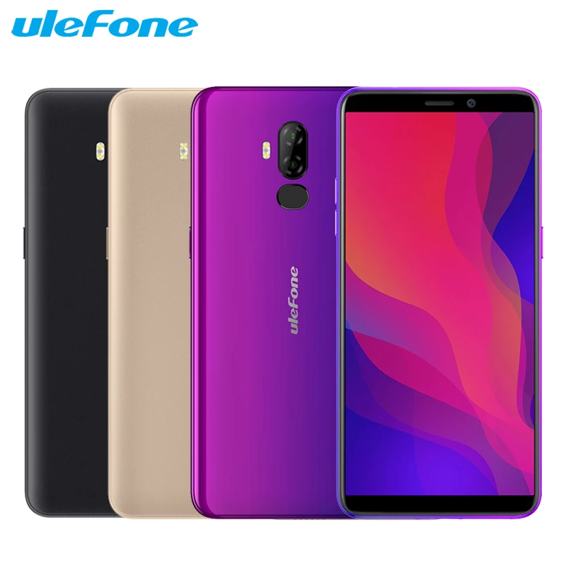 

Original Ulefone Power 3L Mobile Phone 6.0 inch 2GB RAM 16GB ROM MT6739 Quad Core Android 8.1 Face ID 6350mAh NFC Smartphone