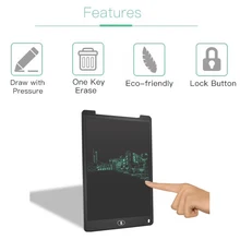 12in Портативный ЖК-дисплей дощечку доска для рисования Графика планшет для пожилых детей записи общаться интеллектуальные доске