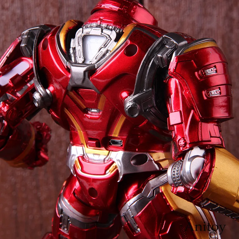 Goede Marvel Avengers Infinity War Mark44 Hulkbuster Actiefiguren PVC Collectible Model Toy met LED Licht