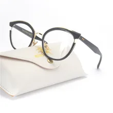 Горячее предложение wo мужские кошачьи Мультифокальные линзы очки для чтения мужские модные полуобода модные очки Квадратные диоптрические очки с коробкой NX