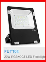 Mi.light LoRa RL1-24L 24W RGB+CCT LED Wall Washer Light AC110-230v Waterproof IP66 outdoor light Subordinate Lamp 2000m control 300w led flood light